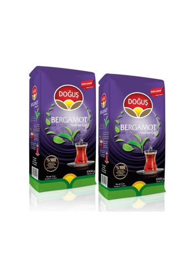 Doğuş Çay Bergamot Aromalı Siyah Çay 1 Kg 2 Adet