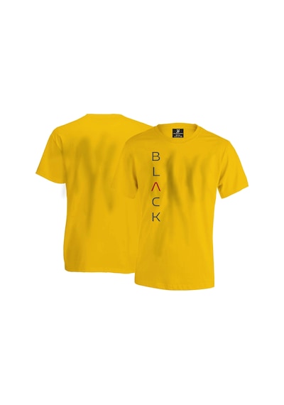 Black Unisex T-shirt - Sari Sarı