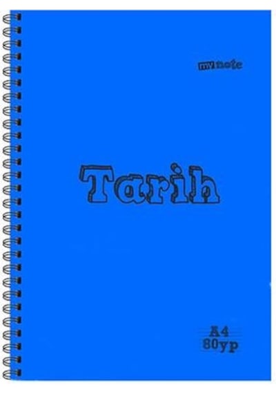 Mynote A4 Plastik Kapak Spiralli Derse Özel Defter Müzik 40 Yp