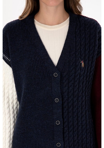 U.s. Polo Assn. Kadın Lacivert Hırka Triko 50310761-vr033 Lacivert