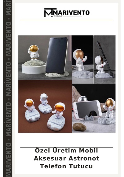 Özel Üretim Mobil Aksesuar Astronot Telefon Tutucu