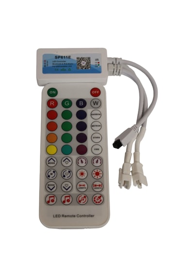 Sp611e Adreslenebilir Argb Pixel Led Kontrolcü Bluetooth Müzik Denetleyicisi Ws2811-ws2812