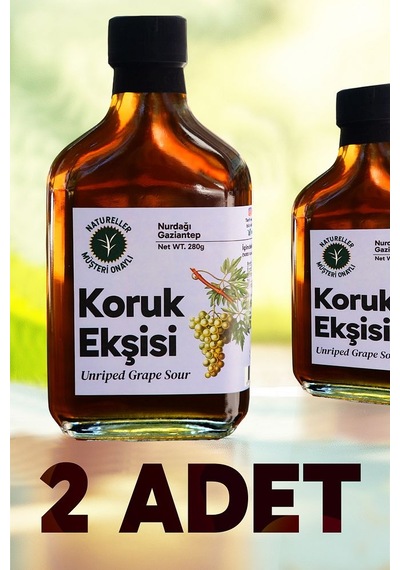 Koruk Ekşisi Tatlı Ekşi Gaziantep 280 Gr - 2 Adet