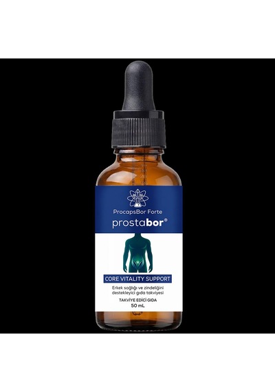 1 X 50 Ml Herbal Prostabor Procaps Bor Forte Erkek Destek Damla - Mix Kabak Çekirdeği Yağı Karışımı 1+