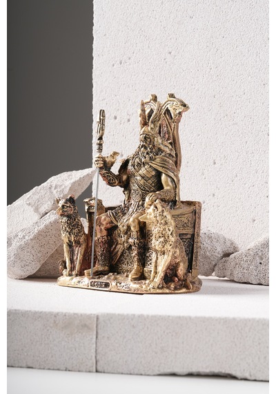 Odin Heykel İskandinav Yunan Mitolojisi Heykel Biblo