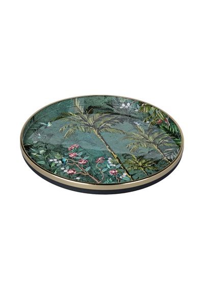 Lucky Art Jungle Dekoratif Tepsi 36cm Lyvu 017 Çok Renkli
