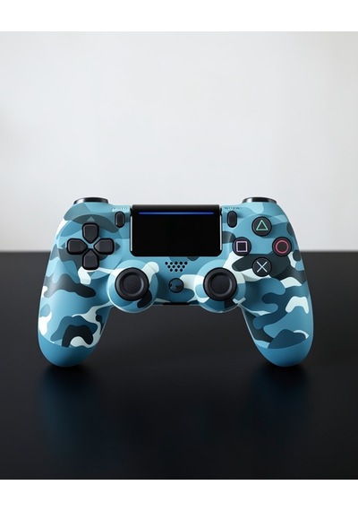 Ps4 Oyun Kolu Kamuflaj Desenli Kablosuz Joystick