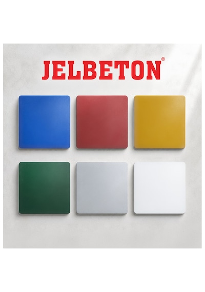 Isonem JelBeton Çimento Esaslı Kendiliğinden Yayılan Renkli Jel Beton