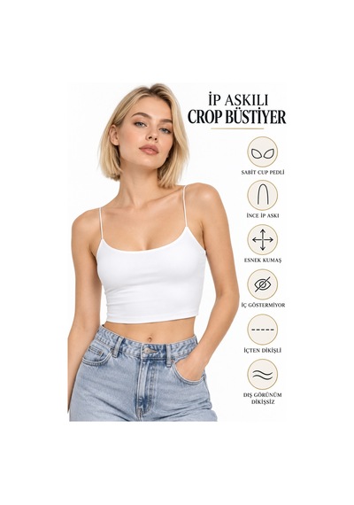 Mrm Pro Kadın 2 Li Siyah Beyaz Sabit Göğüs Pedli İnce İp Askılı Crop Büstiyer Seti Çok Renkli Çok Renkli Mrm Pro Kadın 2 Li Siyah Beyaz Sabit Göğüs Pedli İnce İp Askılı Crop Büstiyer Seti Çok Renkli Çok Renkli