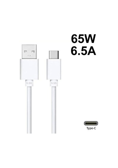 Senalstore Oppo Vooc Type-c Uyumlu Şarj Ve Data Kablosu 65w 6.5a Realme Superdart