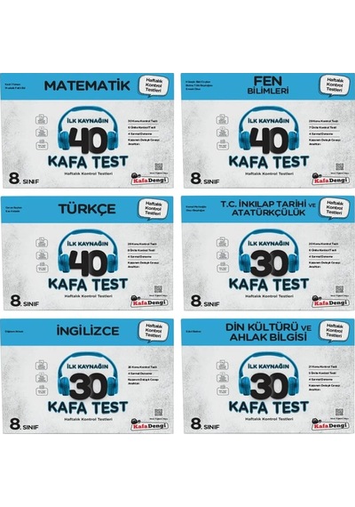 Lgs 8. Sınıf Çöz Bitir Yaprak Test Tüm Dersler Set