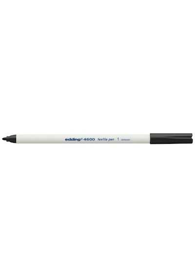 Edding 4600 Kumaş Ve Tekstil Kalemi Black