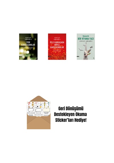 Yeni Karşılaşmalar + Öyle Kargaşada Böyle Karşılaşmalar + Romantik Bir Viyana Yazı + Okuma Sticker'ları