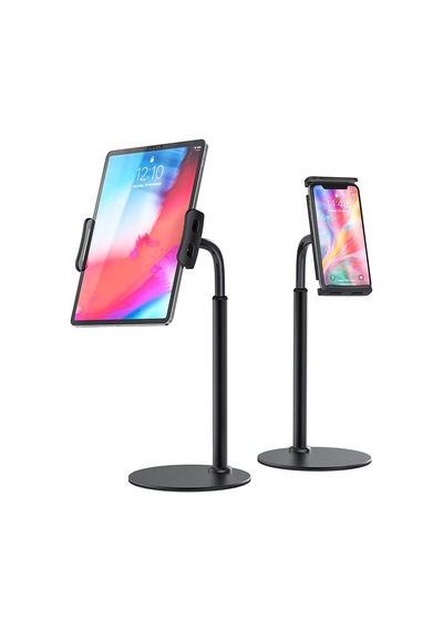Hobimtek Ht-45 Metal Cep Telefonu Ve Tablet Standı Döner Başlıklı 360 Derece Döner 4,7-10,5 İnch Uyu