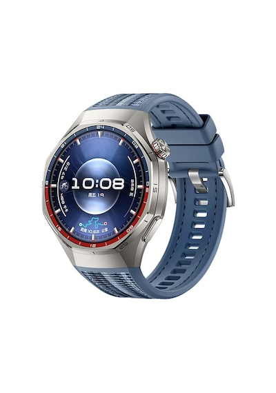 Huawei Watch Gt 6/5 Pro 46mm Kordon Lansman Kumaş Dikişli Silikon  Klips 1e-1 Uyum 102