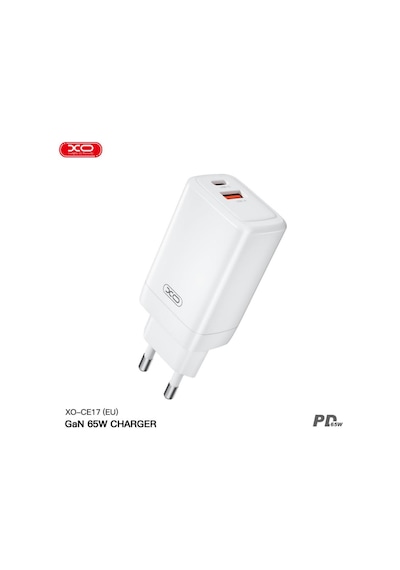 65w Pd Hızlı Şarj Cihazı Usb-c Ve Usb-a Çift Çıkışlı Adaptör Ve Kablo Seti