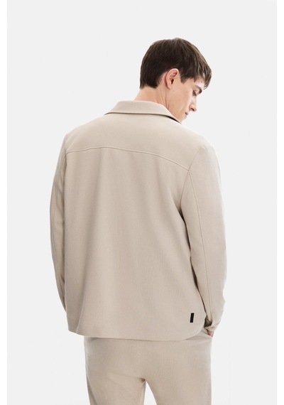 Back And Bond Bej Regular Fit Jakarlı Diagonel Mont Çok Renkli