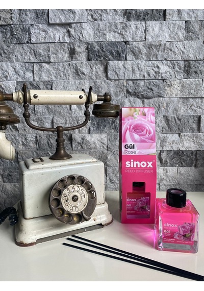 Sinox Bambu Çubuklu Gül Oda Ofis Banyo Kokusu 120 ML