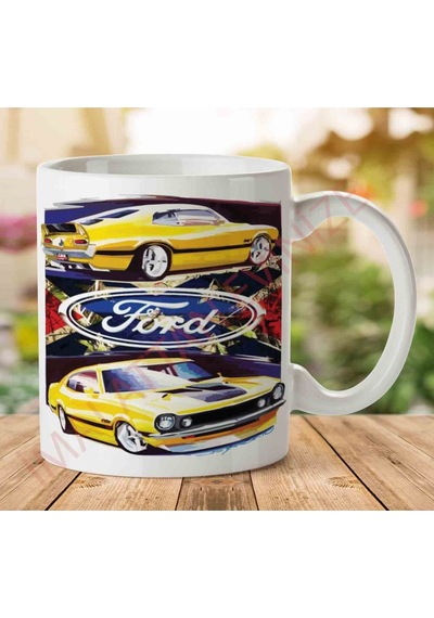 Maverıck Maveco Ford İki Tarafı Baskılı Kupa Bardak.jpg