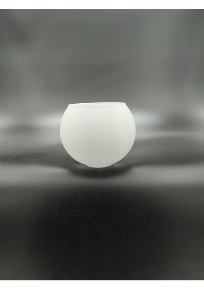 Küçük Avize Camı.beyaz Çap:10.00cm-duy Yuvası:3.00cm E.14 Mat - Süt Beyaz