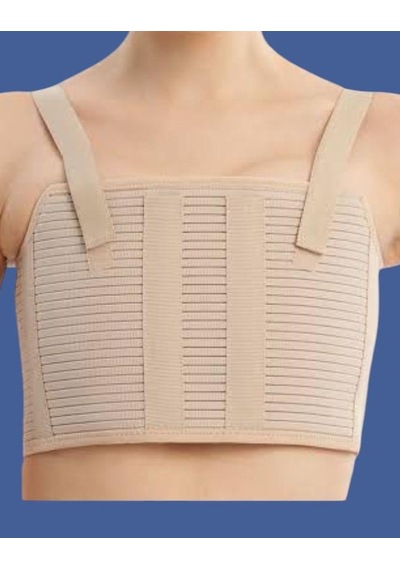 S1-1602 Bedensiz Göğüs Korsesi - Ayarlanabilir Sternum Ve Kaburga Desteği
