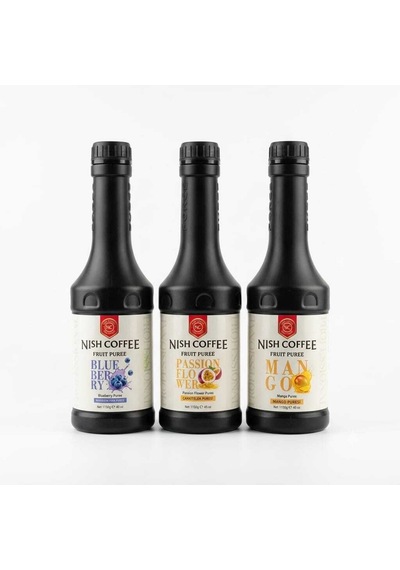 Nish Coffee Blue Berry -çarkıfelek -karpuz Aromalı Püre Sos 3 X 1.150 Gr 00416932