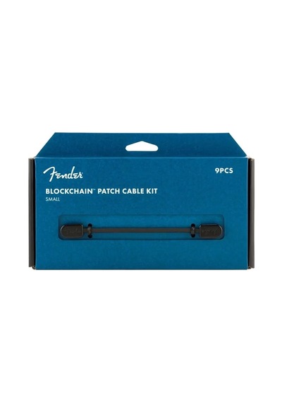 Fender Blockchain Patch Cable Kit Small Siyah Patch Kablosu