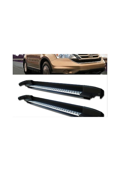 Honda Crv 2007-2012 Yan Basamak Koruma Sıde Step Bmw Style
