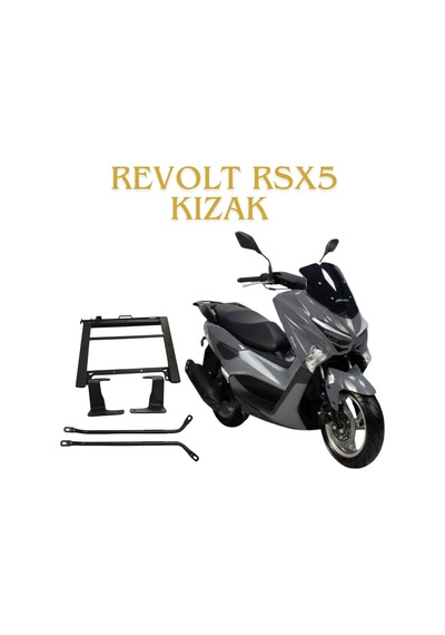 Revolt Rsx5 Apec Apx5 Kızaklı Kurye Paket Çanta Demiri