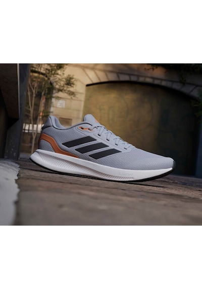Adidas Runfalcon 5 Jq6978 Erkek Spor Ayakkabı Gri Siyah