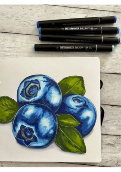 Dreamart Galery Marker Çizim Seti Touch Marker Kalem Çift Uçlu