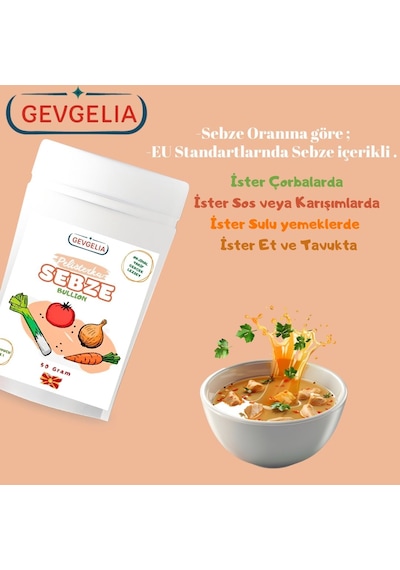 Gevgelia Pelisterka Sebze Bulyon 50 G