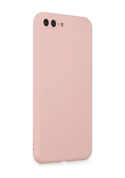 Apple iPhone Uyumlu   7 Plus Kılıf First Silikon - Rose Gold