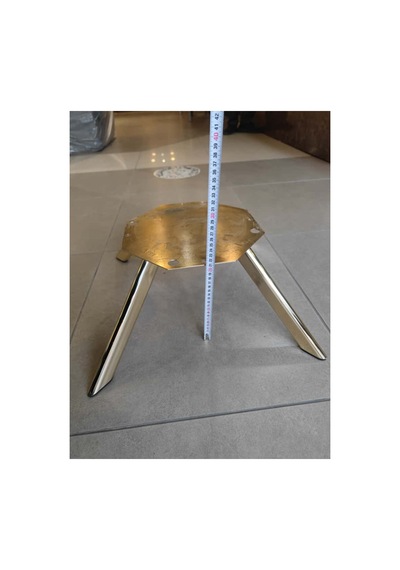 Metal Sabit Berjer Ayağı - Mobilya Ayağı - Örümcek Ayak - Gold