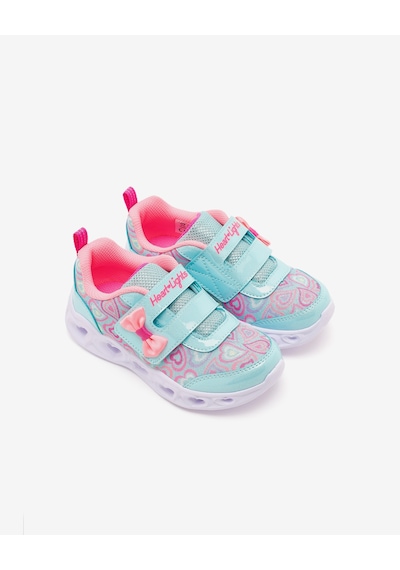 Skechers Heart Lıghts Küçük Kız Çocuk Yeşil Işıklı Spor Ayakkabı 303258n Mtmt Yeşil