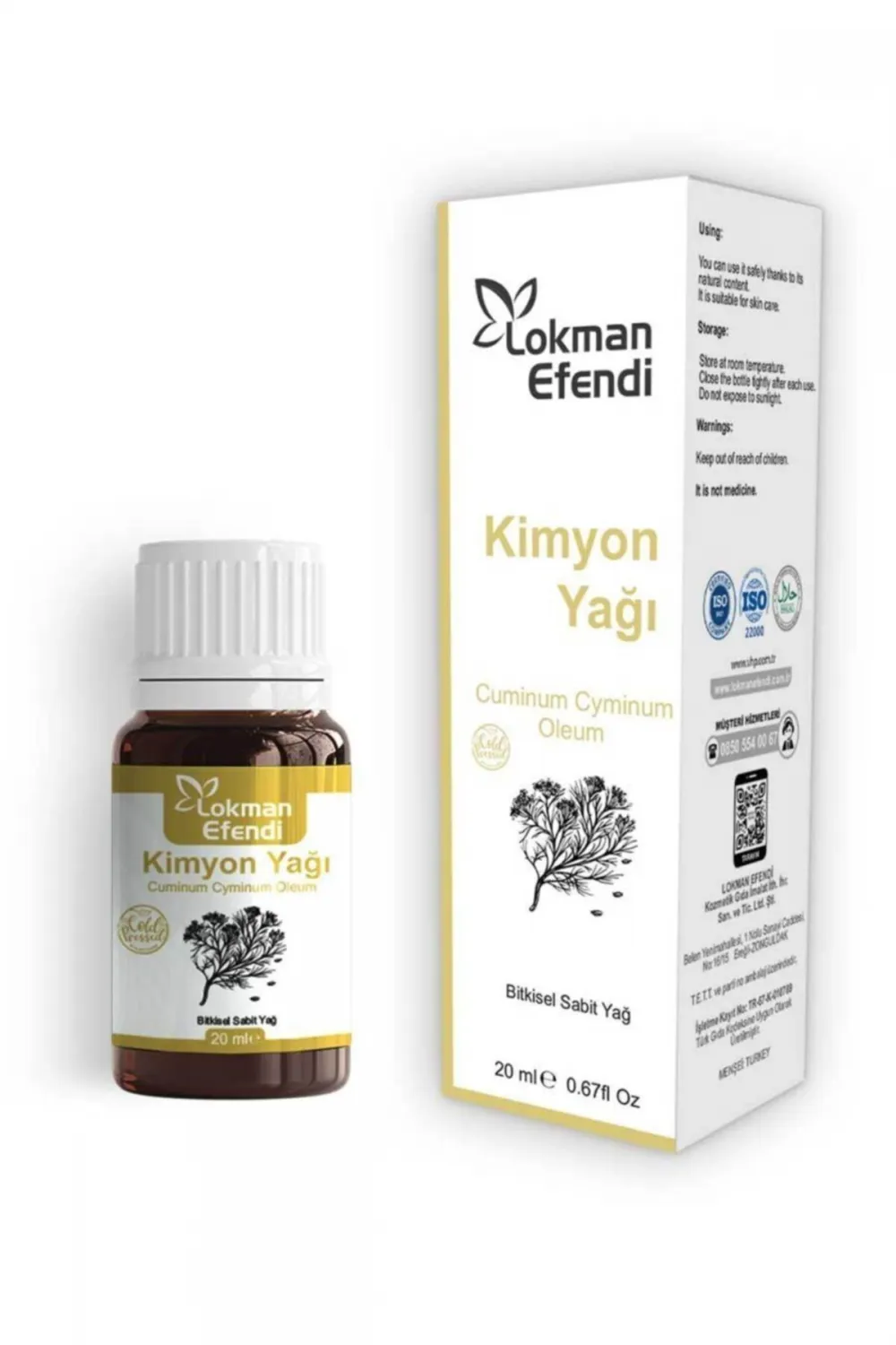 Lokman Efendi Kimyon Yağı 20 Ml 20 ML