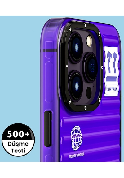 Apple Uyumlu iPhone 14 Pro Kılıf Şeffaf Renkli Tasarım Youngkit Fluorite Serisi