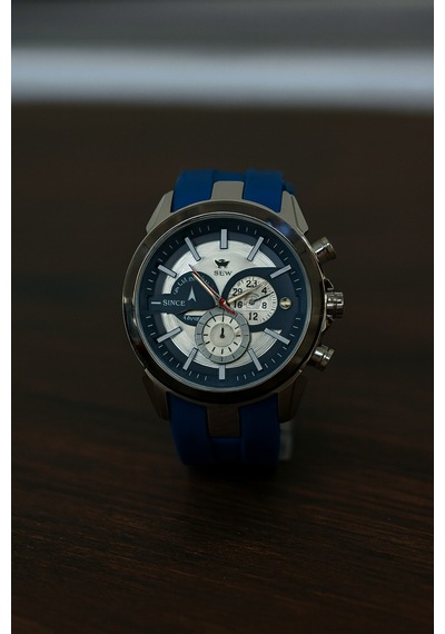 Sportif Model Silikon Erkek Kol Saati Mavi - 796235128 Siyah