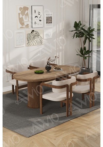 Avvio Brown Serisi Bohem Ayak 4'lü Tokyo Metal Demonte Sandalye 80x140 Masa Sandalye Takımı Akça Masa Sandalye Kahve Kumaş Krem Avvio Brown Serisi Bohem Ayak 4'lü Tokyo Metal Demonte Sandalye 80x140 Masa Sandalye Takımı Akça Masa Sandalye Kahve Kumaş Krem
