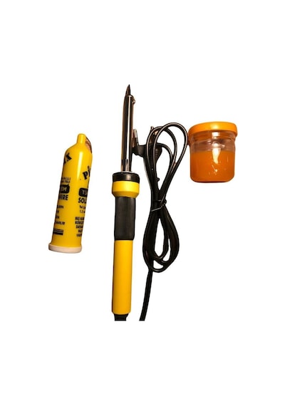 Profesyonel Kalem Havya Seti Lehim Tel Pasta 40W 3 Parça Işıklı N11379