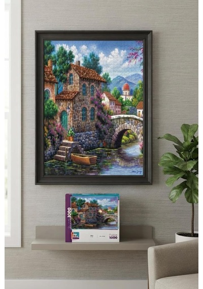Su Yolu Ve Kuğu Gölü İkili Set - 1000 + 500 Parça İkili Puzzle Seti