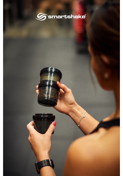 Smartshake Revive Saklama Kapları Siyah 3'lü Set