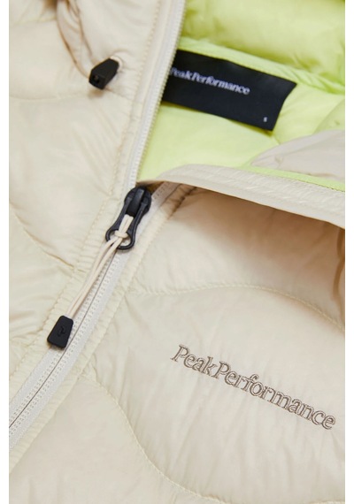 Peak Performance W Helium Down Hood Kadın Bej Mont G77852190-30210 Bej