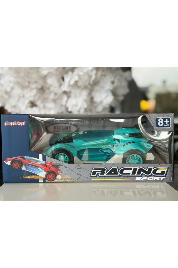 Knıght Ready To Run Kumandalı Full Fonksiyon Duman Çıkaran Spor Araba 35x14 Cm Kutuda