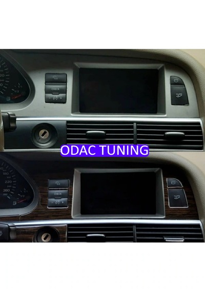 Audi A6 C6 Maun Kaplama Seti Koyu Meşe , Özel Renk