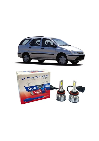 Tata Marina Led Xenon Uzun+kısa Far Ampulü H4 Duo Yeni Seri Beyaz