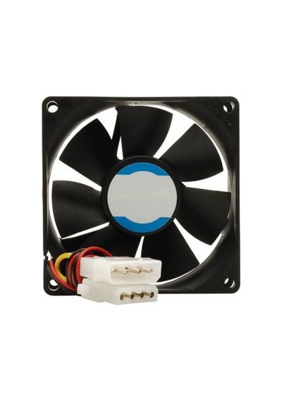 8Cm Kasa Fanı Siyah 80X80X25Mm