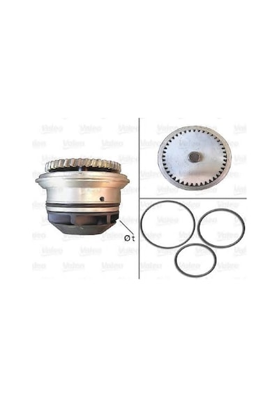 VALEO 506877 Devirdaim Su Pompası Lt28 Lt35 Lt46 II 2.8 TDI