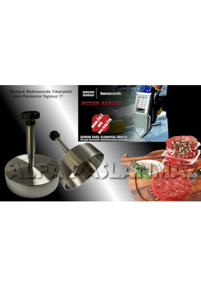 Alfa Paslanmaz Üretimi 12 Cm Köfte Hamburger Basma Presi (474594730)