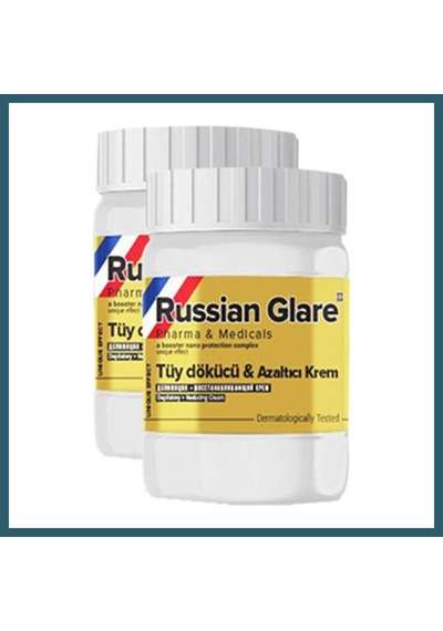 Bezos Russian Glare Olegovic Medicine Russıan Glare Tüy Dökücü Azaltıcı Merhem 2 Kutu Ob